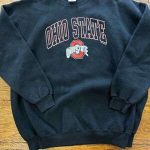 Ohio State Black Crewneck